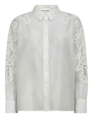 Kawa CC Embroidery Skjorte - White